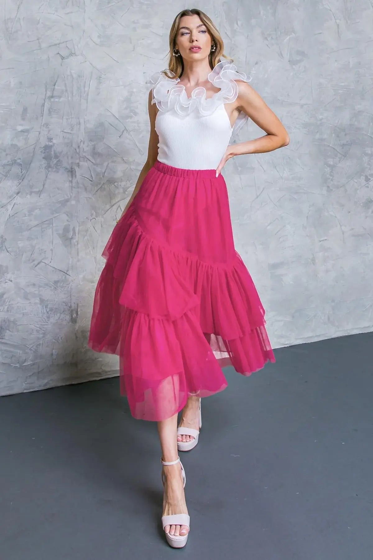 IT'S ALL SPECIAL TULLE SKIRT - Flying Tomato - Flyclothing LLC