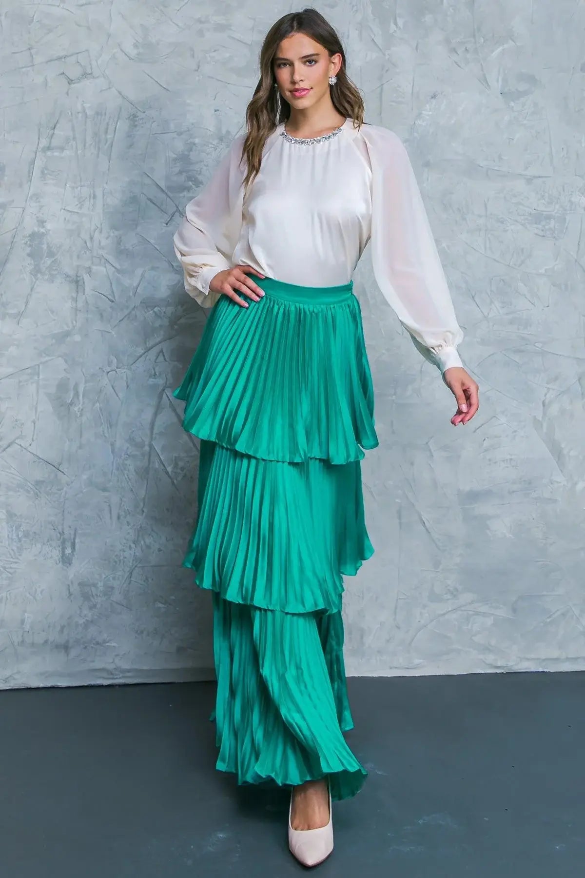 IN LOVE WITH ME WOVEN SKIRT - Flying Tomato - Flyclothing LLC