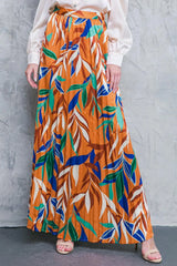 FEELS LIKE FALL WOVEN MAXI SKIRT - Flying Tomato - Flyclothing LLC