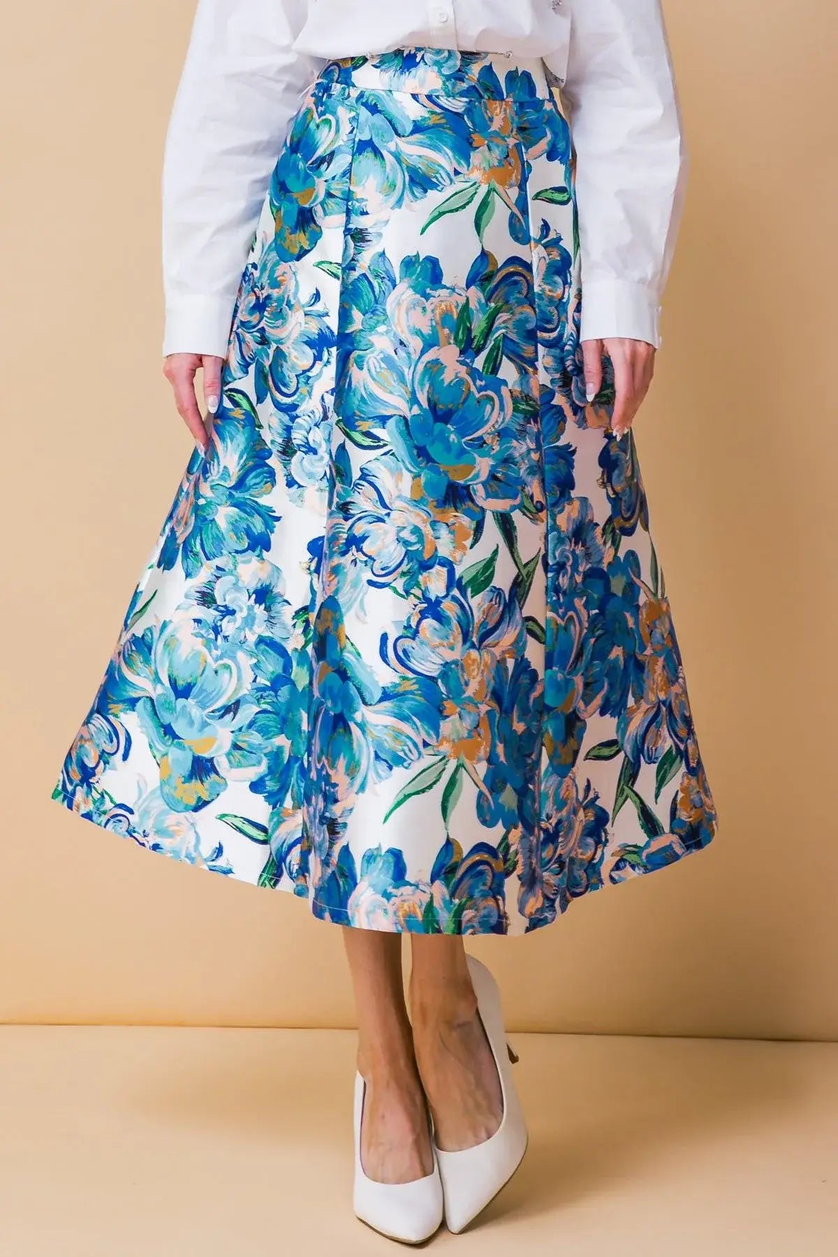 LIMITLESS RADIANCE WOVEN SKIRT - Flying Tomato - Flyclothing LLC