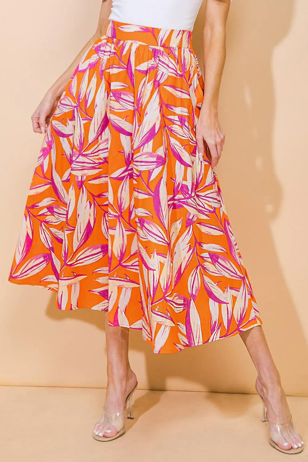 A WORLD OF GOOD WOVEN SKIRT - Flying Tomato - Flyclothing LLC