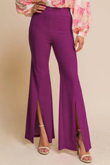 HEY DARLING WOVEN FLARE PANTS - Flying Tomato - Flyclothing LLC