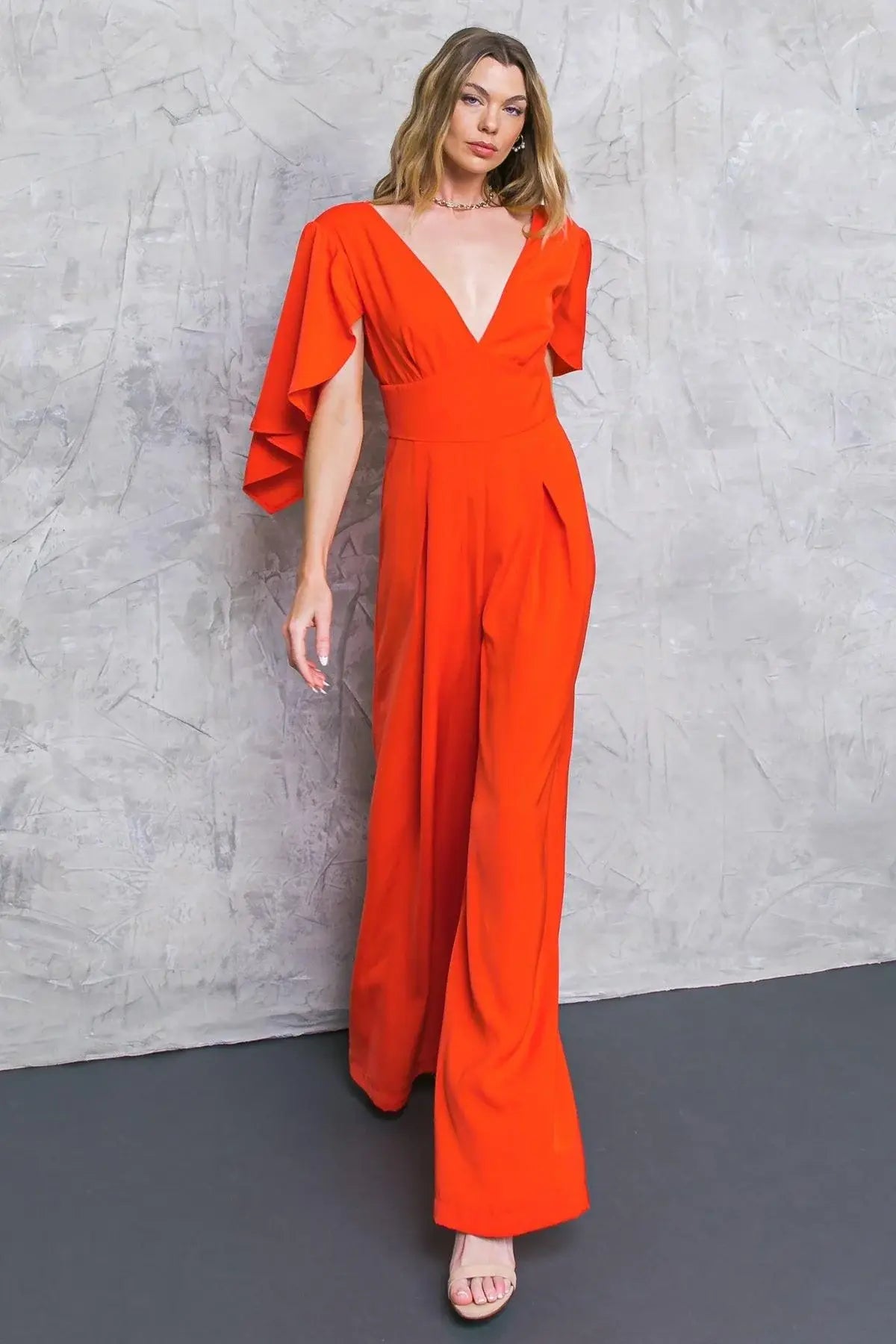 RAISED ON PROMISES STARS WOVEN JUMPSUIT - Flying Tomato - Flyclothing LLC
