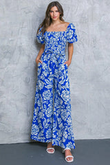 SOMEONE YOU LOVED WOVEN JUMPSUIT - Flying Tomato - Flyclothing LLC