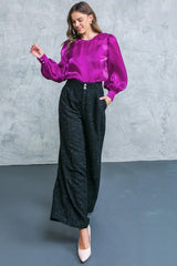 ALWAYS PRAISEWORTHY TWEED PANTS - Flying Tomato - Flyclothing LLC