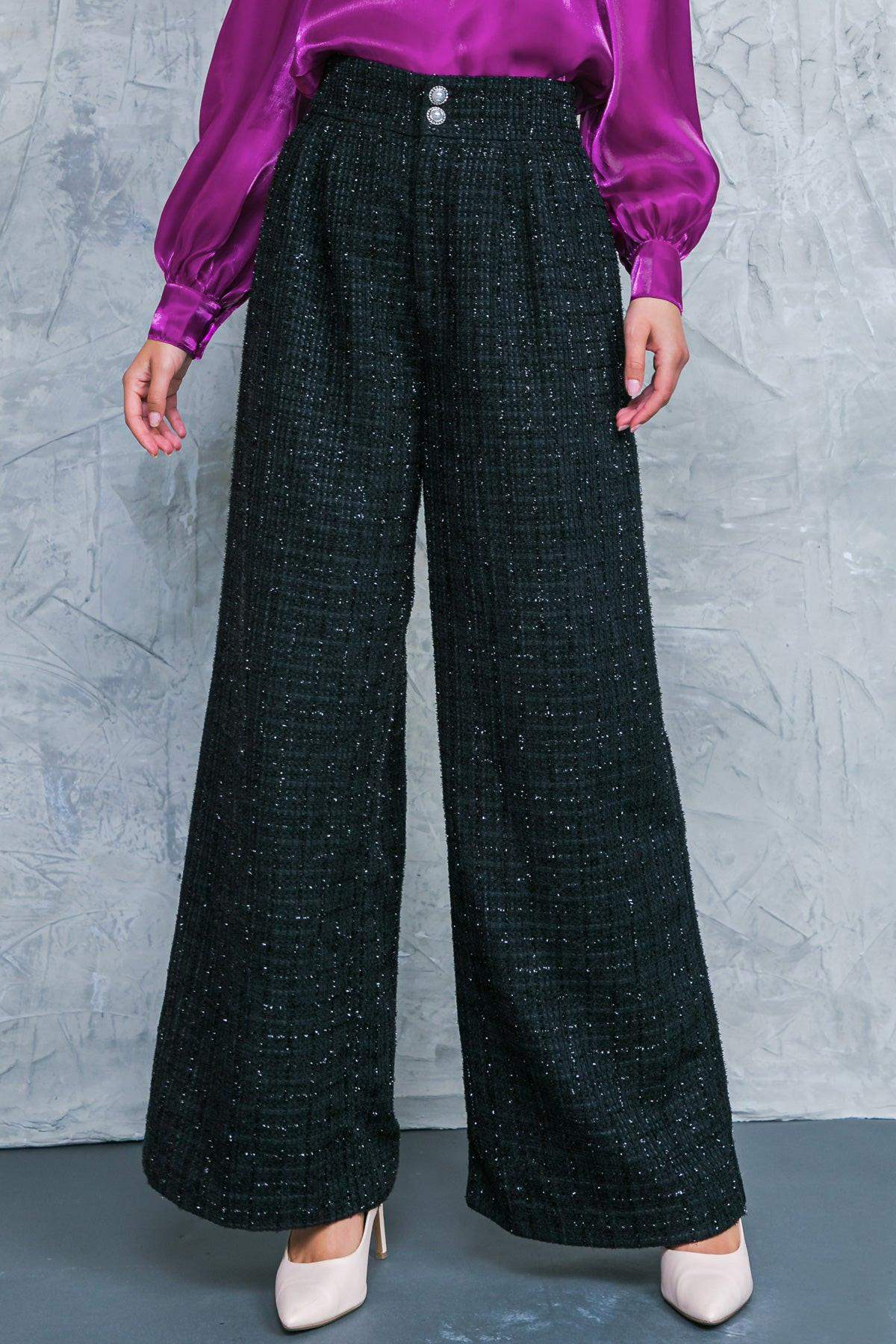 ALWAYS PRAISEWORTHY TWEED PANTS - Flying Tomato - Flyclothing LLC