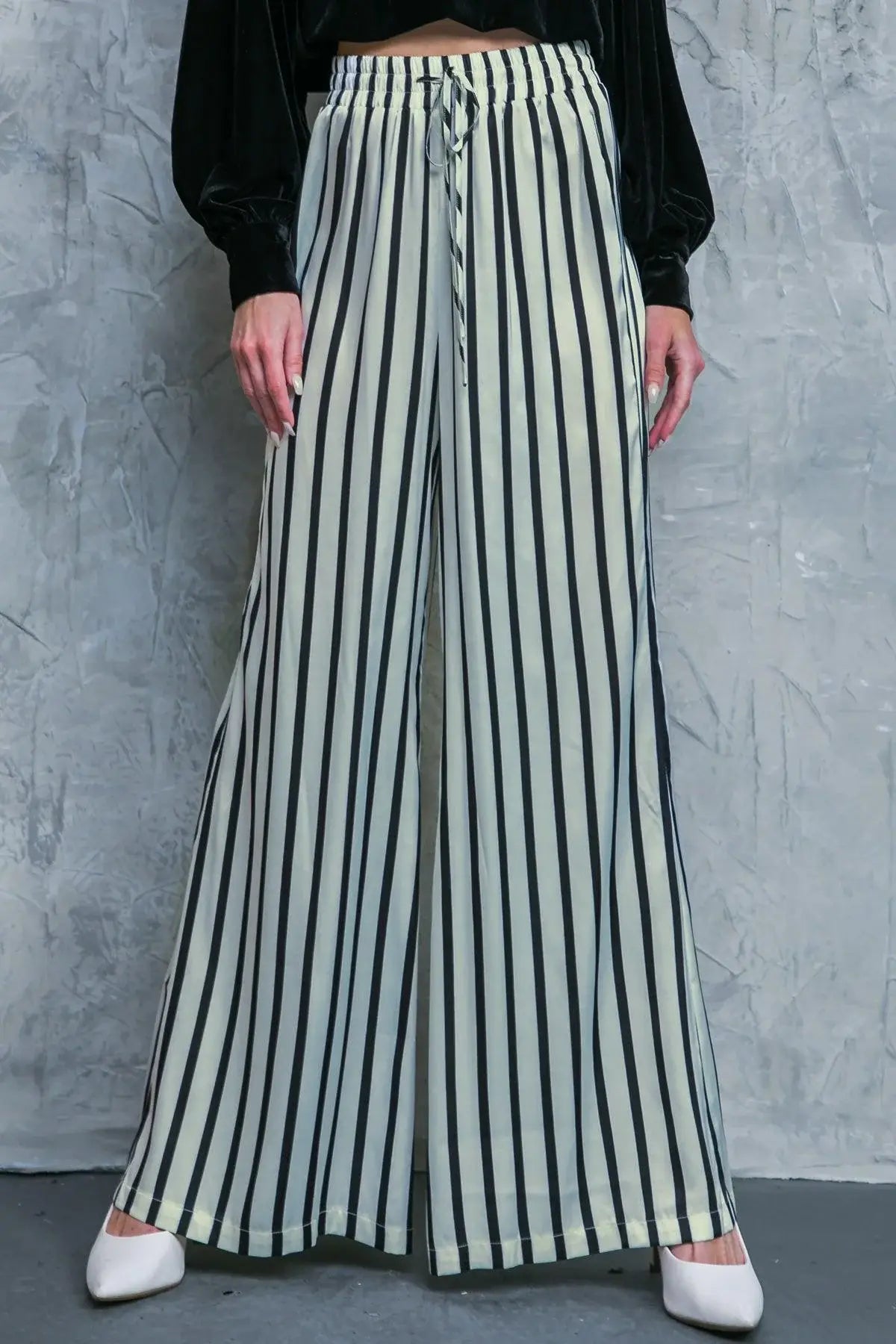 NOTHING TO REGRET SATIN PANTS - Flying Tomato - Flyclothing LLC