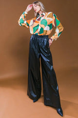 ICONIC REPUTATION LEATHER PANTS - Flying Tomato - Flyclothing LLC