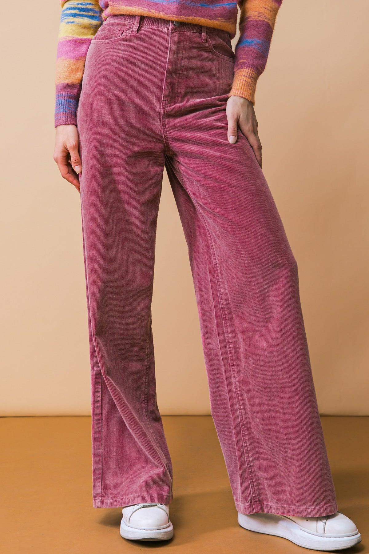 HOW DARE YOU CORDUROY PANTS - Flying Tomato - Flyclothing LLC
