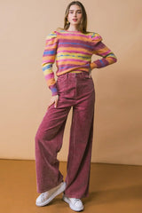 HOW DARE YOU CORDUROY PANTS - Flying Tomato - Flyclothing LLC