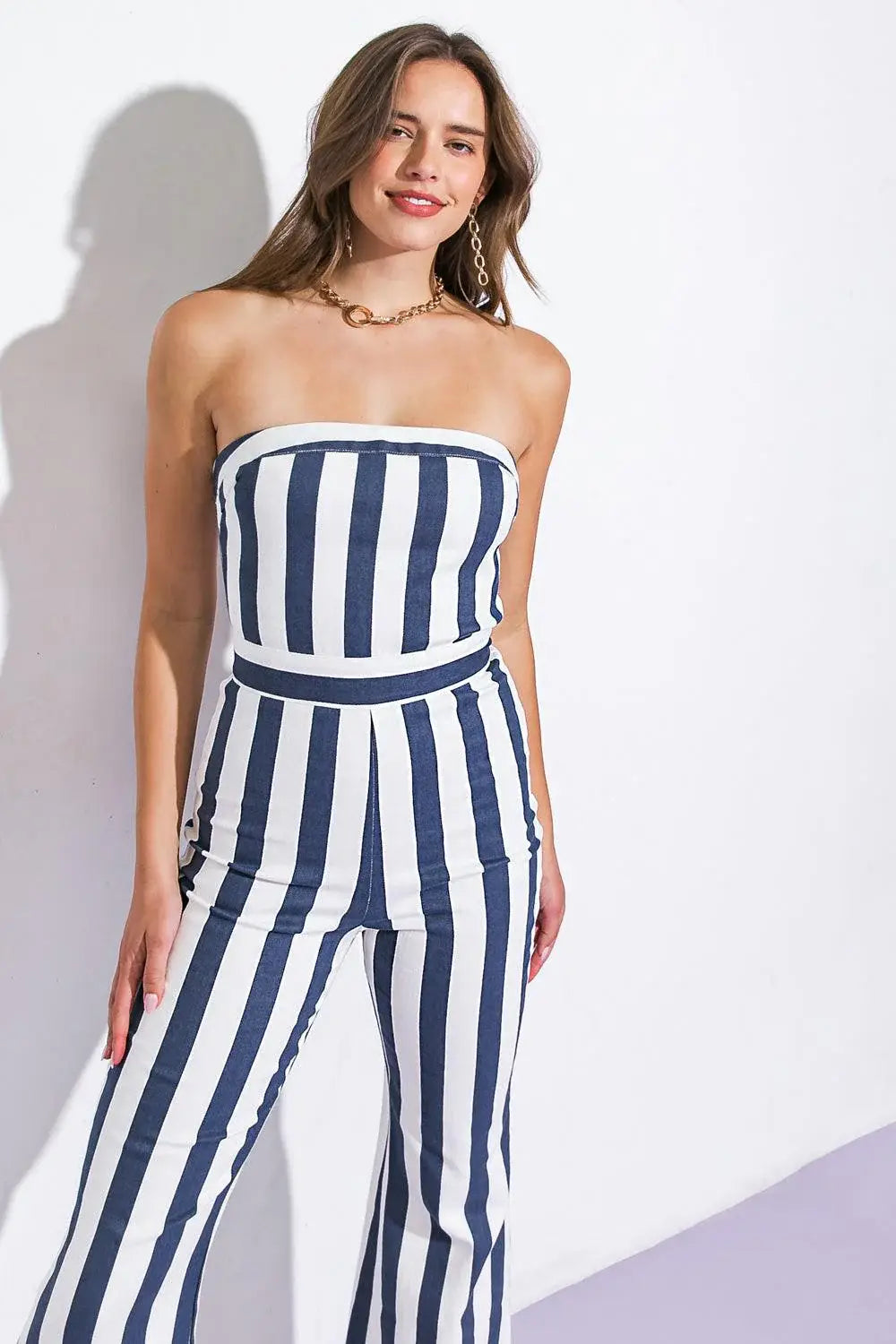 GRACEFUL APPEARANCE TWILL JUMPSUIT - Flying Tomato - Flyclothing LLC