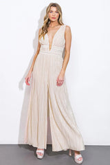 PURE AMBITION WOVEN JUMPSUIT - Flying Tomato - Flyclothing LLC