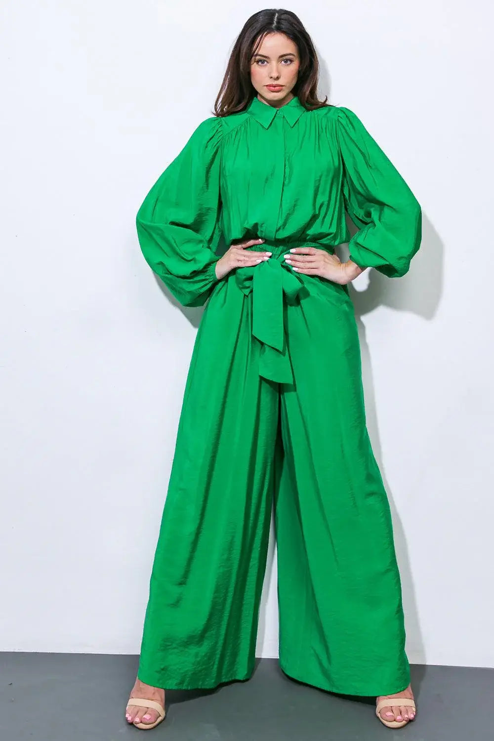 READY FOR TODAY WOVEN JUMPSUIT - Flying Tomato - Flyclothing LLC