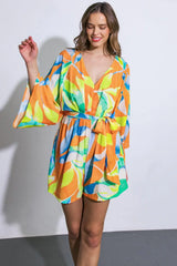 QUITTING TIME WOVEN ROMPER - Flying Tomato - Flyclothing LLC