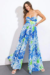 GIVE ME YOUR ATTENTION WOVEN JUMPSUIT - Flying Tomato - Flyclothing LLC