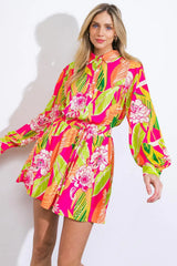 KEEPING YOU COMPANY WOVEN ROMPER - Flying Tomato - Flyclothing LLC