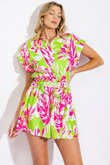 ONLY A MEMORY WOVEN ROMPER - Flying Tomato - Flyclothing LLC