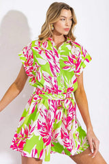 ONLY A MEMORY WOVEN ROMPER - Flying Tomato - Flyclothing LLC