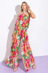 SWING OF THINGS PLISSE JUMPSUIT - Flying Tomato - Flyclothing LLC