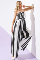 ANYWHERE WITH YOU WOVEN JUMPSUIT - Flying Tomato - Flyclothing LLC