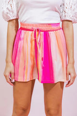 TAKE THE LEAD WOVEN SHORTS - Flying Tomato - Flyclothing LLC