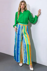 TAKE ME DANCING WOVEN SATIN PANTS - Flying Tomato - Flyclothing LLC