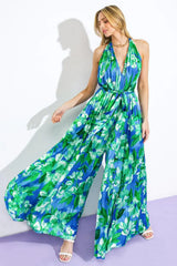 FRIDAY EVENING WOVEN JUMPSUIT - Flying Tomato - Flyclothing LLC
