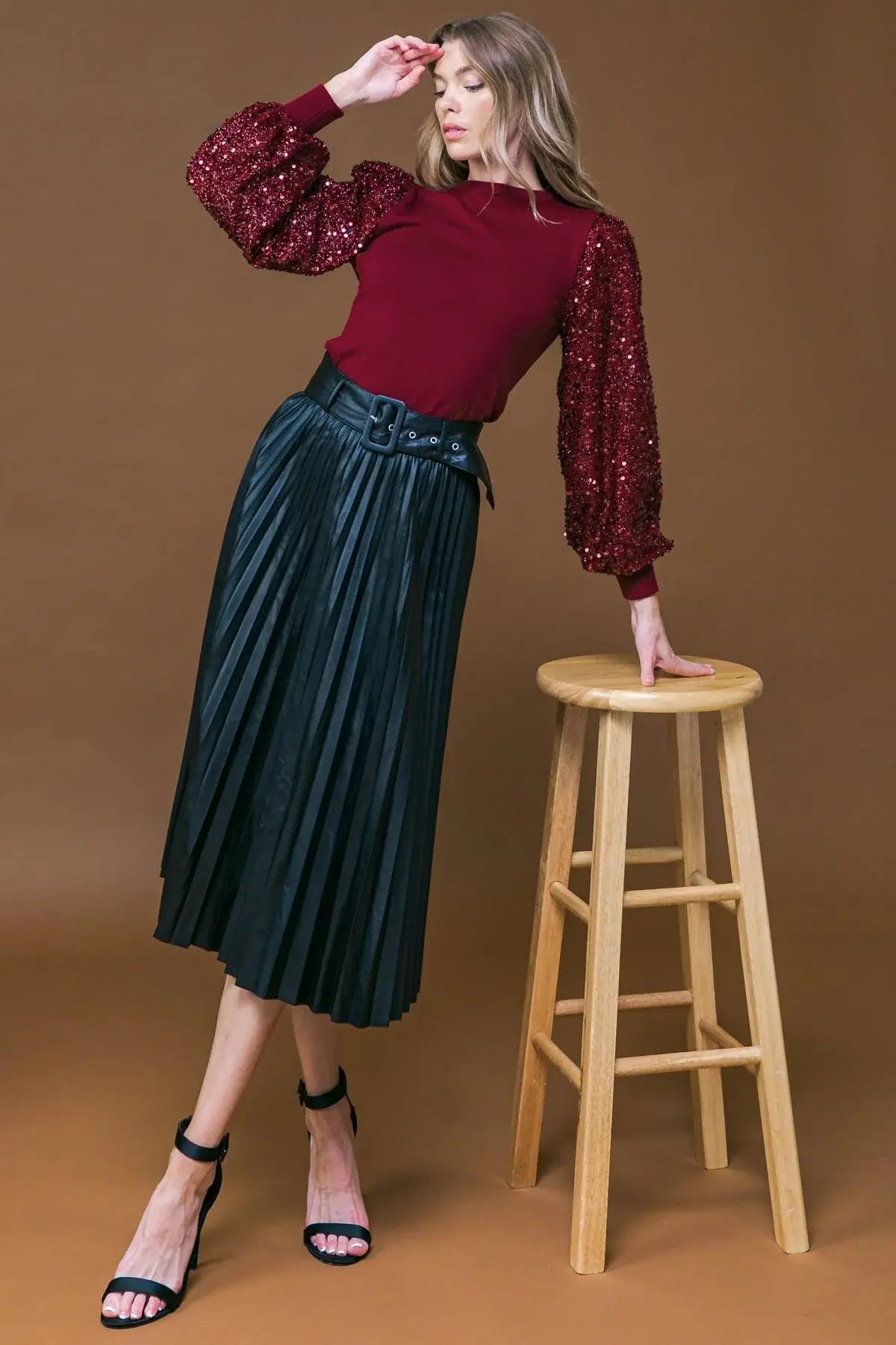 FEELING THE FUN SWEATER TOP - Flying Tomato - Flyclothing LLC