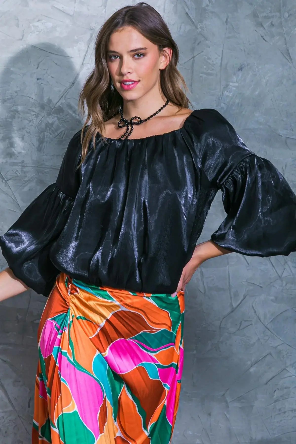 SIMPLY FAVORED WOVEN TOP - Flying Tomato - Flyclothing LLC