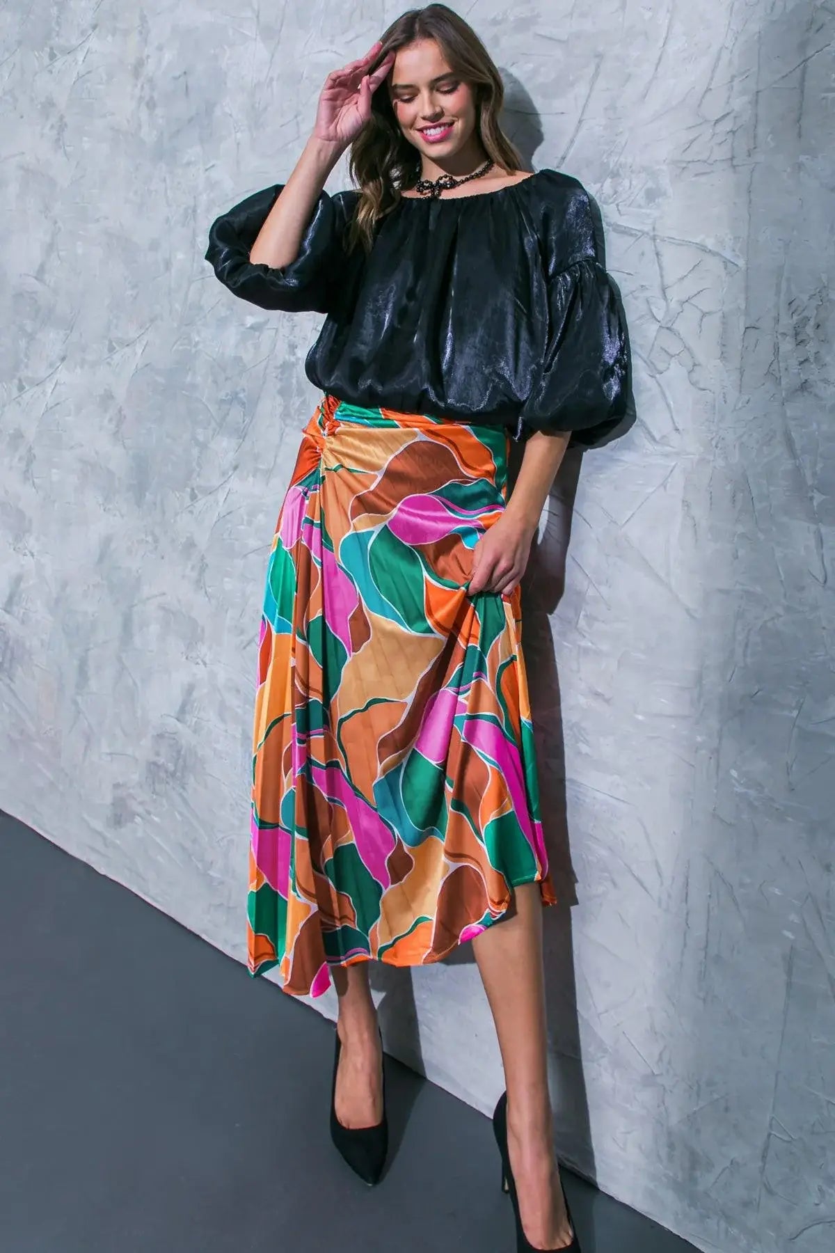 SIMPLY FAVORED WOVEN TOP - Flying Tomato - Flyclothing LLC
