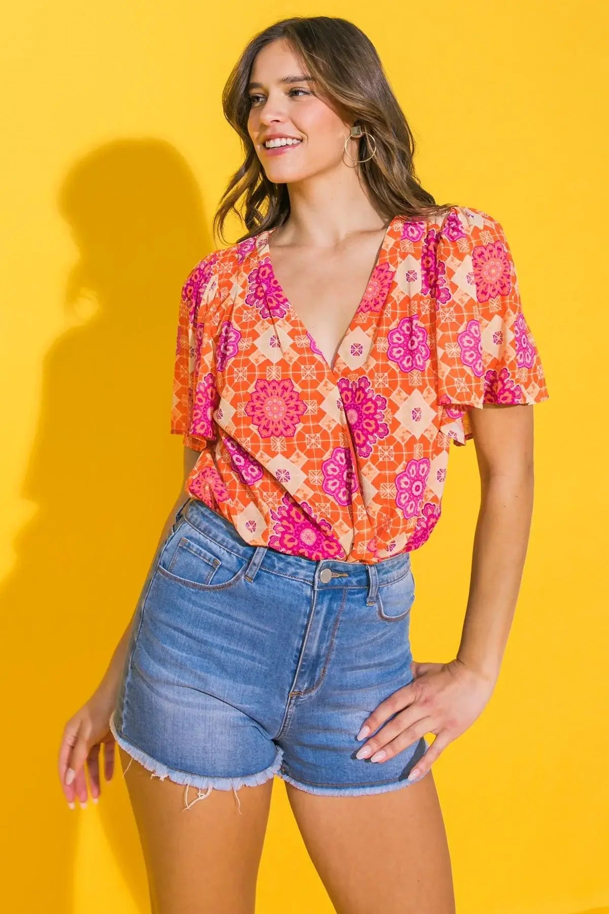 MADE FOR THE OCCASION WOVEN BODYSUIT - Flying Tomato - Flyclothing LLC