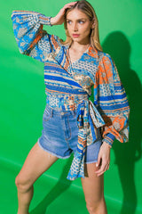 LOVELY FAME WOVEN TOP - Flying Tomato - Flyclothing LLC