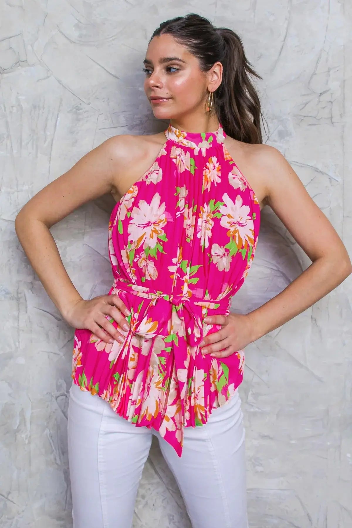 CLOSER TO YOU WOVEN TOP - Flying Tomato - Flyclothing LLC