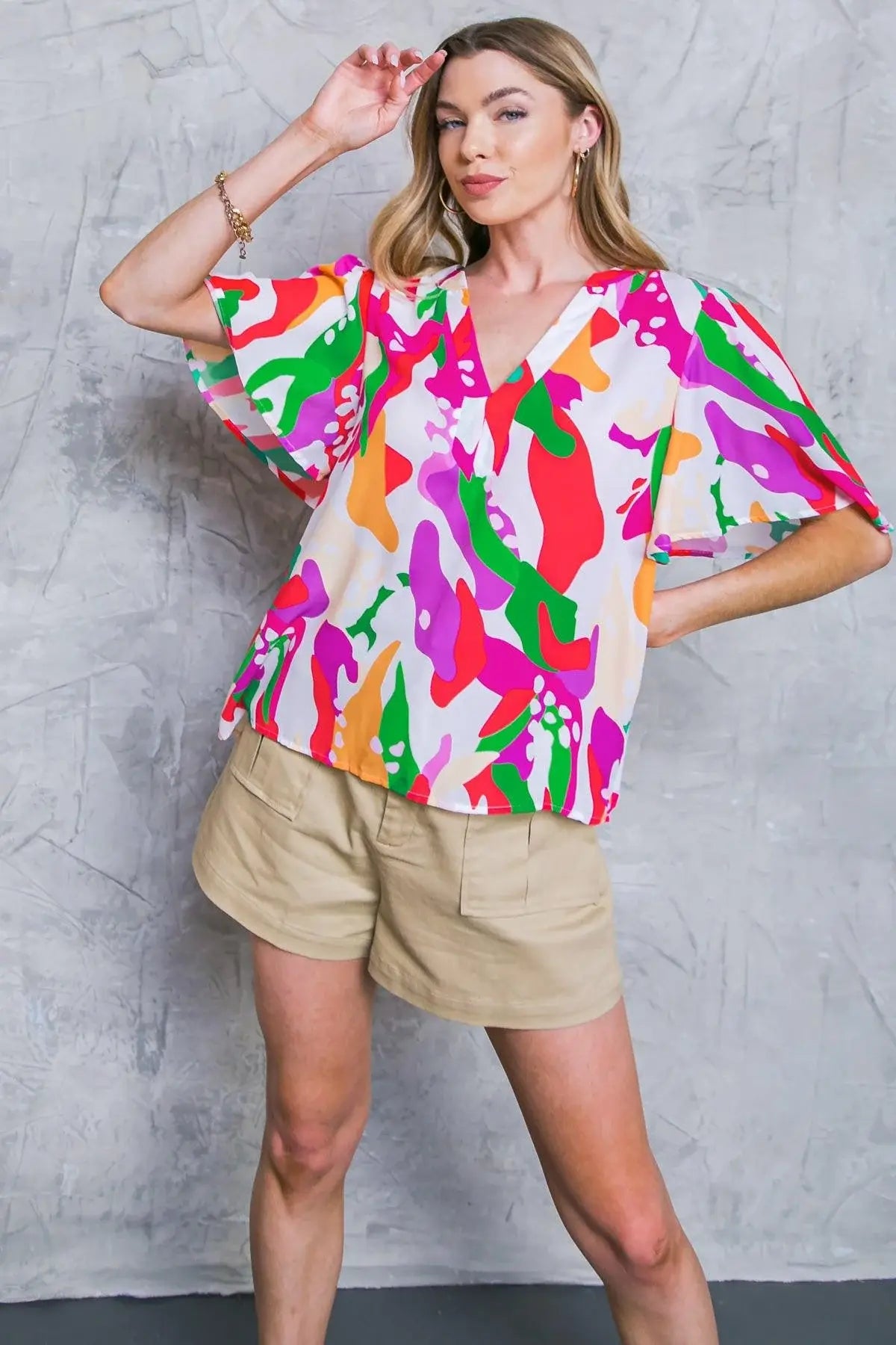 STYLISH SUMMER WOVEN TOP - Flying Tomato - Flyclothing LLC