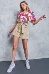 STYLISH SUMMER WOVEN TOP - Flying Tomato - Flyclothing LLC
