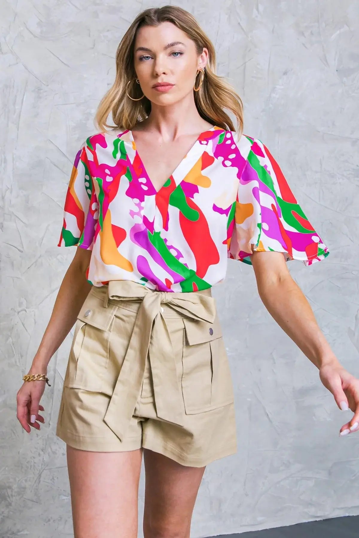 STYLISH SUMMER WOVEN TOP - Flying Tomato - Flyclothing LLC