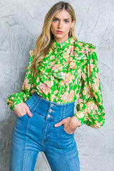 STUCK ON AN ISLAND WOVEN TOP - Flying Tomato - Flyclothing LLC