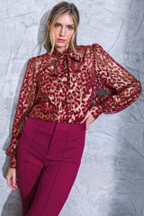 BEYOND COMPARE SEMI-SHEER TOP - Flying Tomato - Flyclothing LLC
