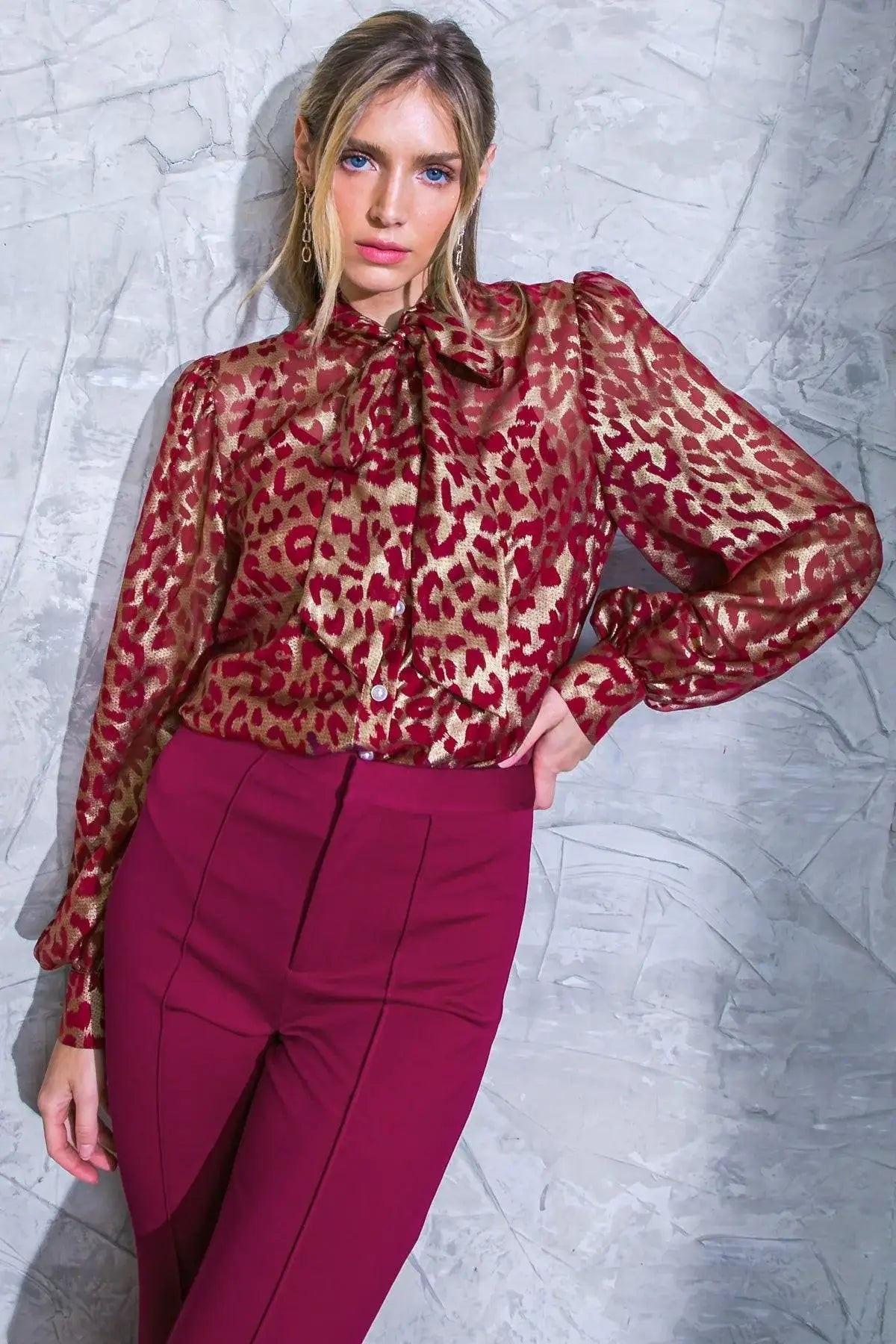 BEYOND COMPARE SEMI-SHEER TOP - Flying Tomato - Flyclothing LLC