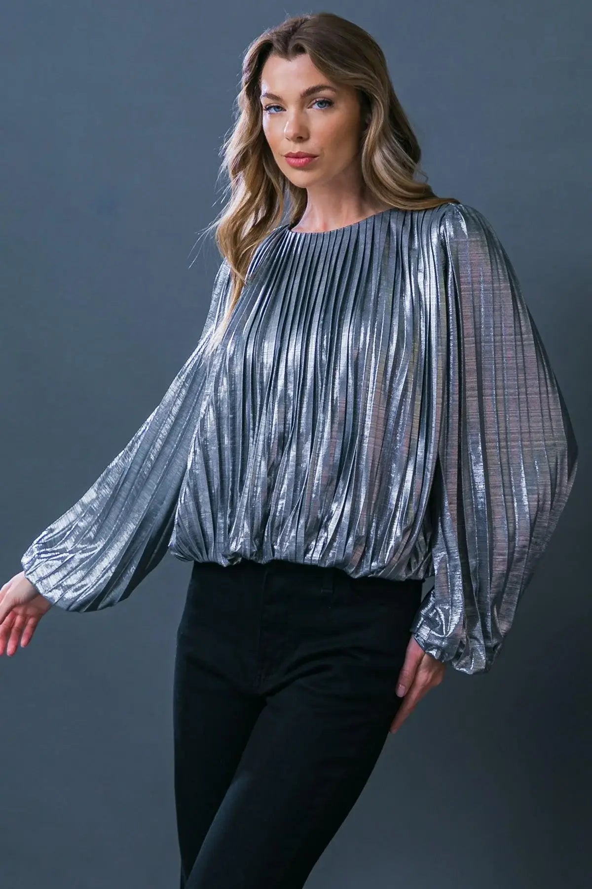 KEY IT DOWN WOVEN TOP - Flying Tomato - Flyclothing LLC