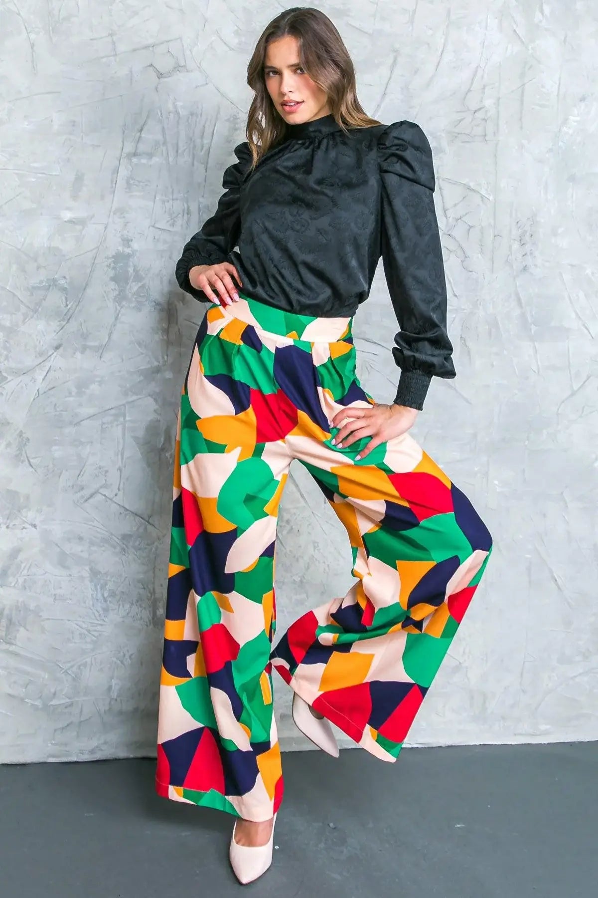 STOLEN GLANCES SATIN TOP - Flying Tomato - Flyclothing LLC