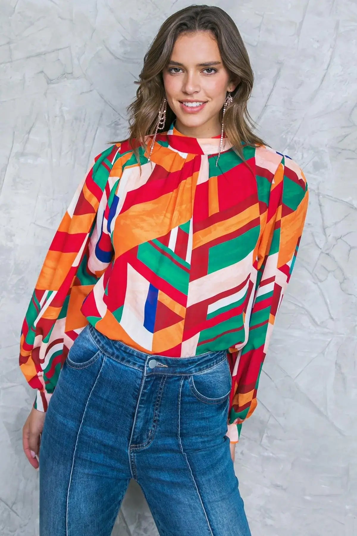 LIGHT UP MY LIFE WOVEN TOP - Flying Tomato - Flyclothing LLC