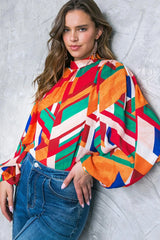 LIGHT UP MY LIFE WOVEN TOP - Flying Tomato - Flyclothing LLC