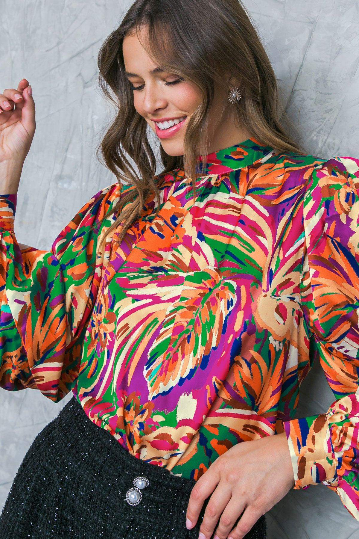 ADORING DEVOTION WOVEN TOP - Flying Tomato - Flyclothing LLC