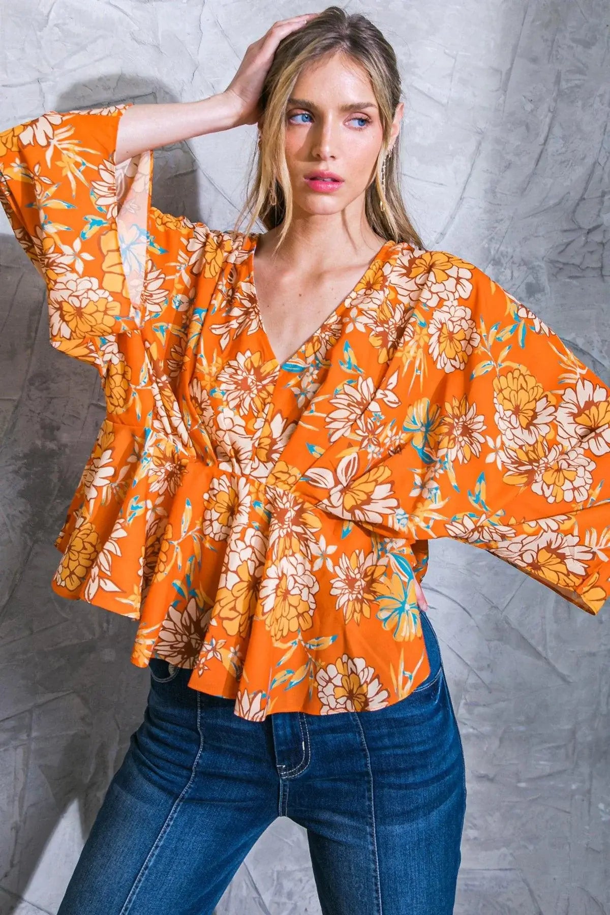 FIND YOU WELL WOVEN TOP - Flying Tomato - Flyclothing LLC