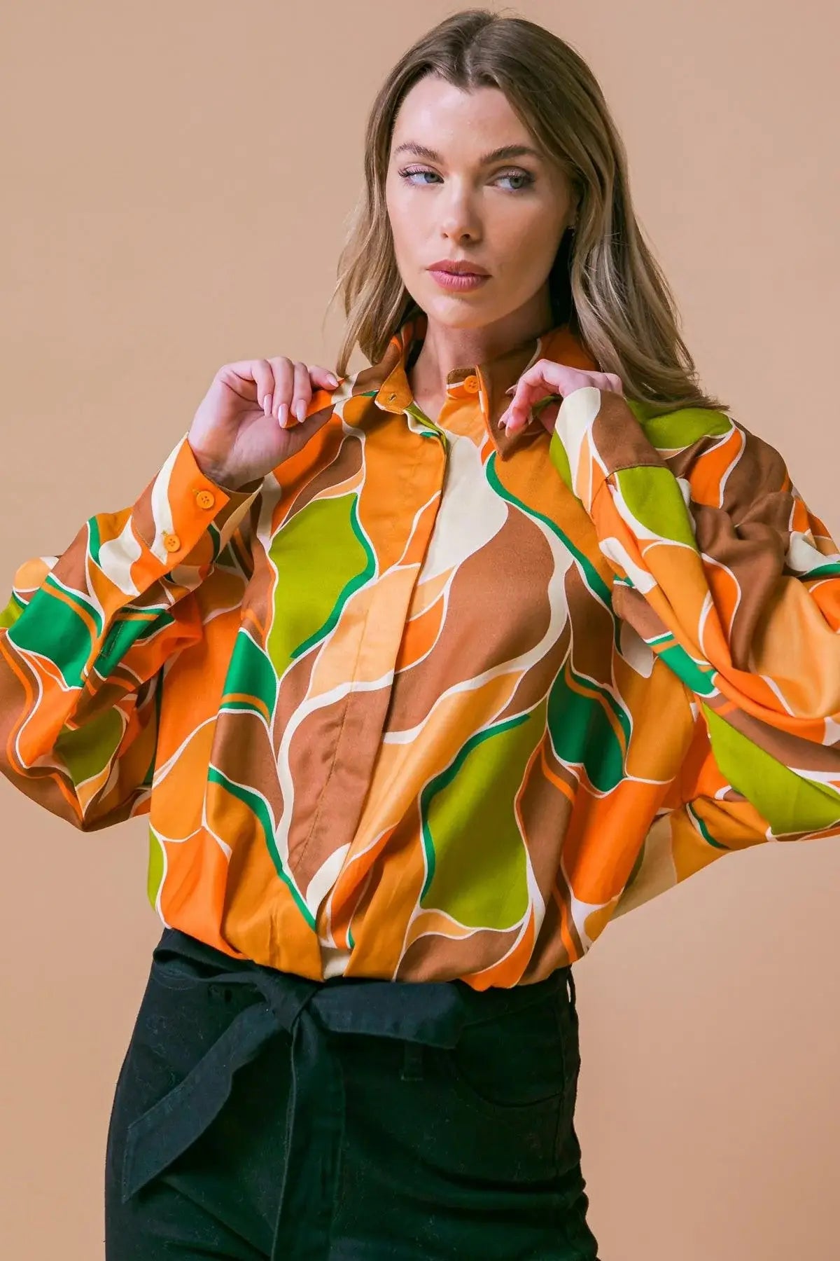 SWEETEST ENTRANCE WOVEN TOP - Flying Tomato - Flyclothing LLC