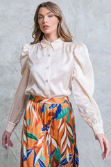 ALL MINE RUSTY WOVEN TOP - Flying Tomato - Flyclothing LLC