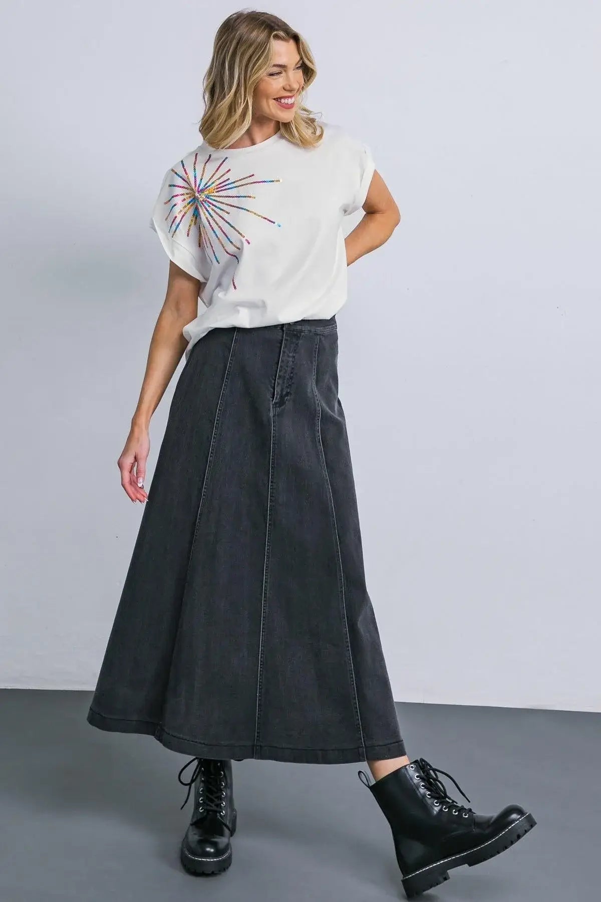 TALK ABOUT BEAUTY KNIT TOP - Flying Tomato - Flyclothing LLC