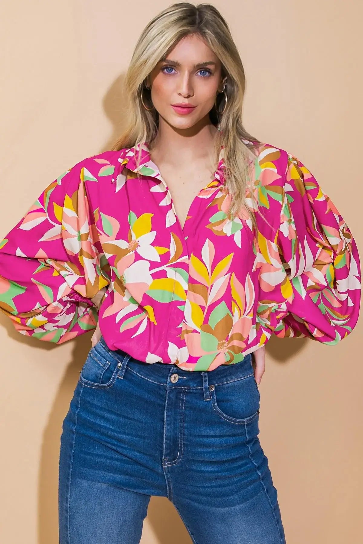 A CHILL MOMENT WOVEN TOP - Flying Tomato - Flyclothing LLC
