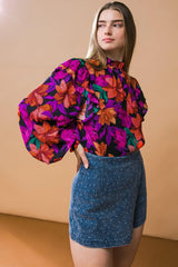 MOODY SWEETIE WOVEN TOP - Flying Tomato - Flyclothing LLC